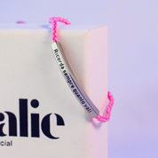 Erinnere dich immer an deinen Wert - Motivationsarmband