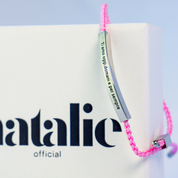 Armband mit Gravur "Ich liebe dich heute, morgen und immer".