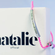 Armband mit Gravur "Ich liebe dich heute, morgen und immer".
