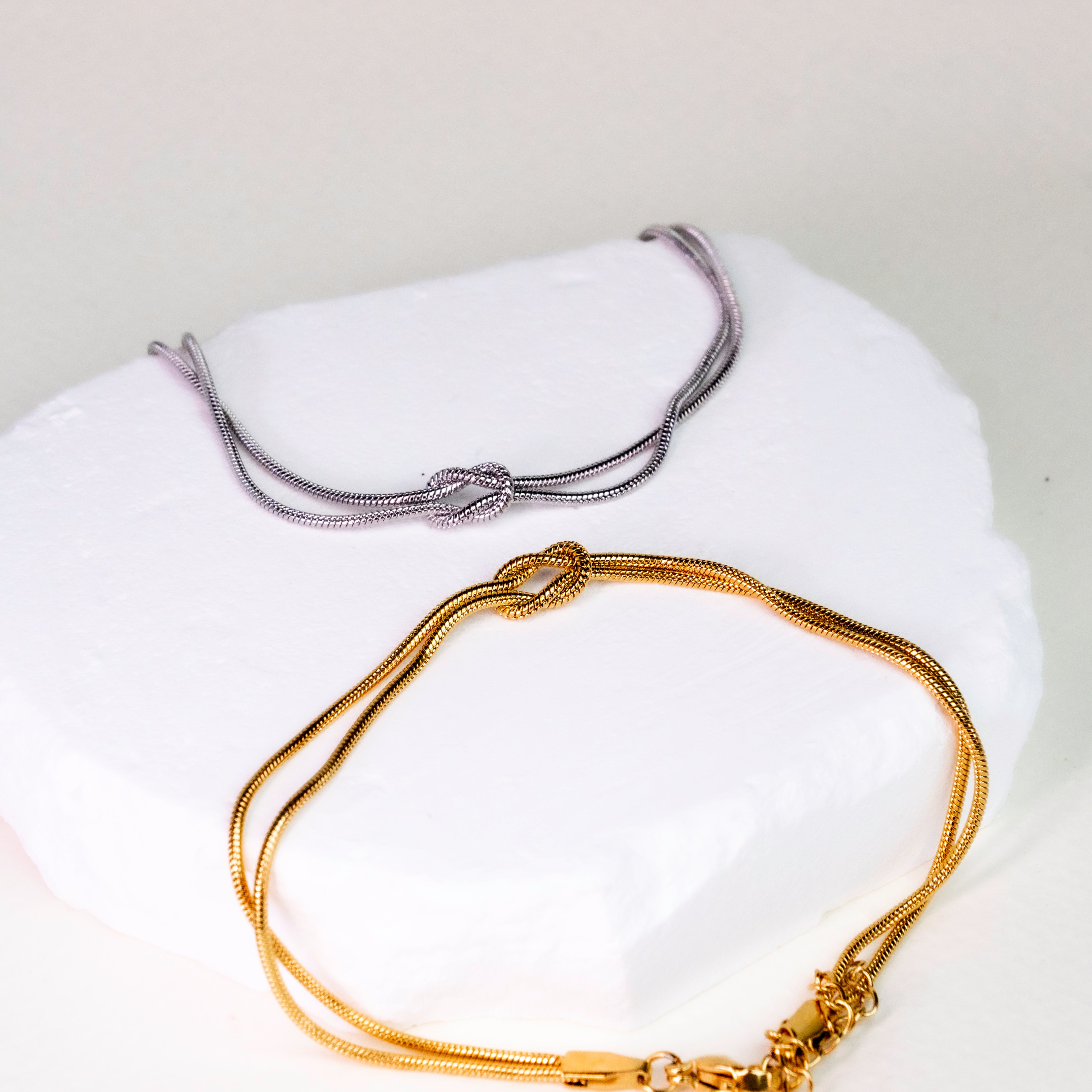 Liebesknoten"-Armband