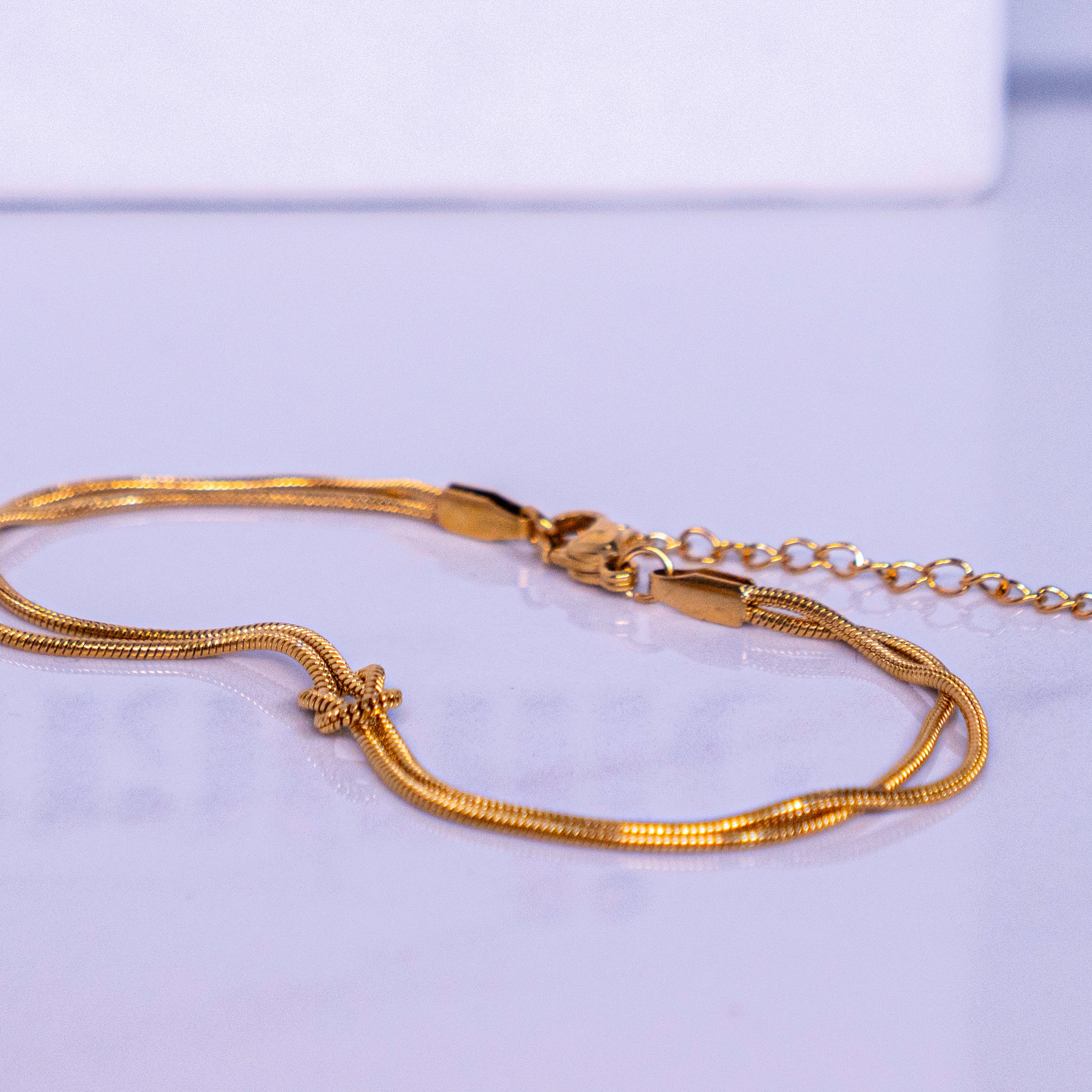 Liebesknoten"-Armband