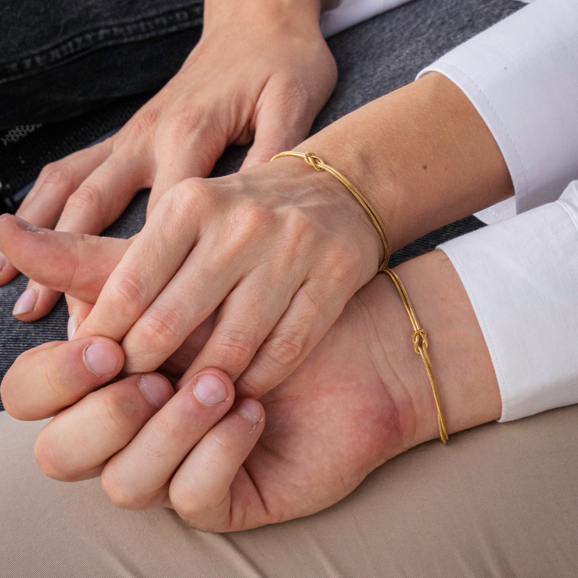 Liebesknoten"-Armband