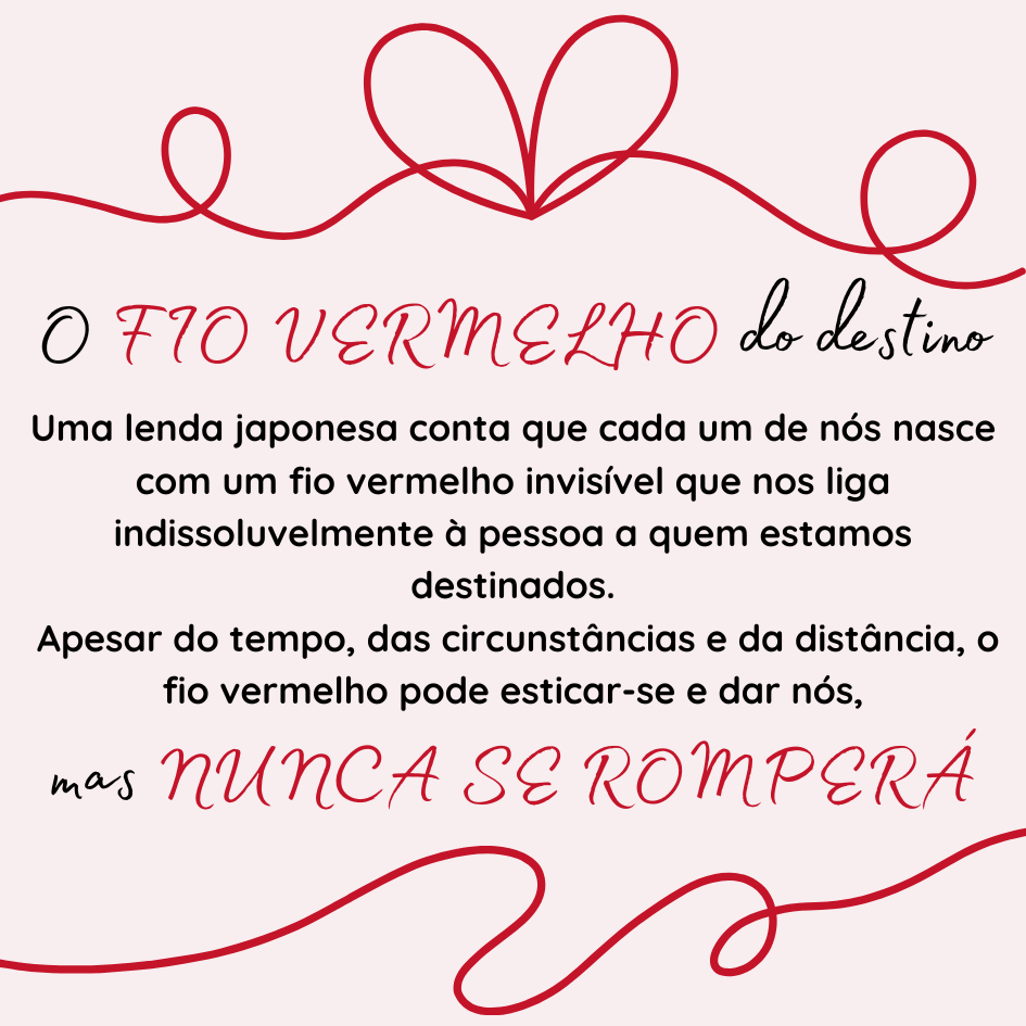 BESONDERE WIDMUNG LEGENDE ROTER FADEN DES SCHICKSALS