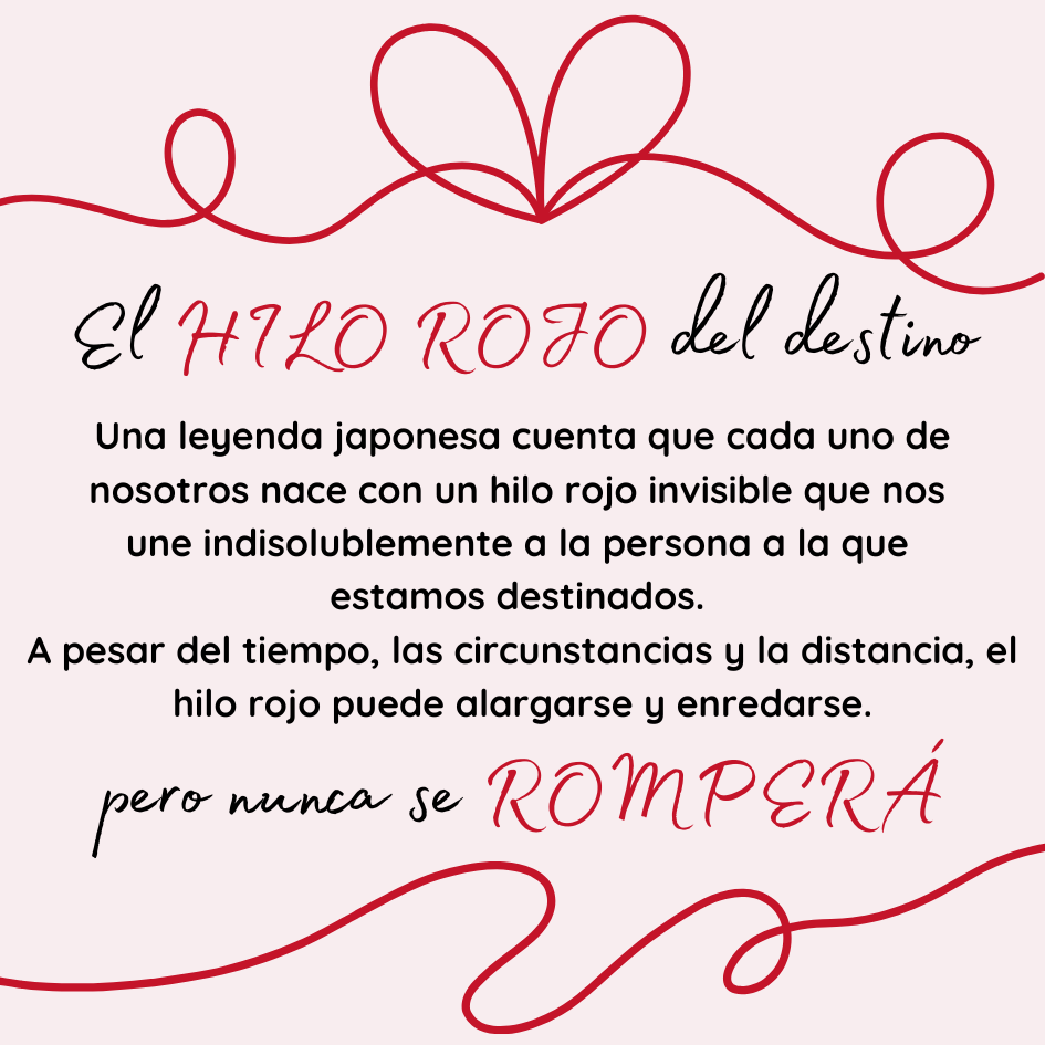 BESONDERE WIDMUNG LEGENDE ROTER FADEN DES SCHICKSALS