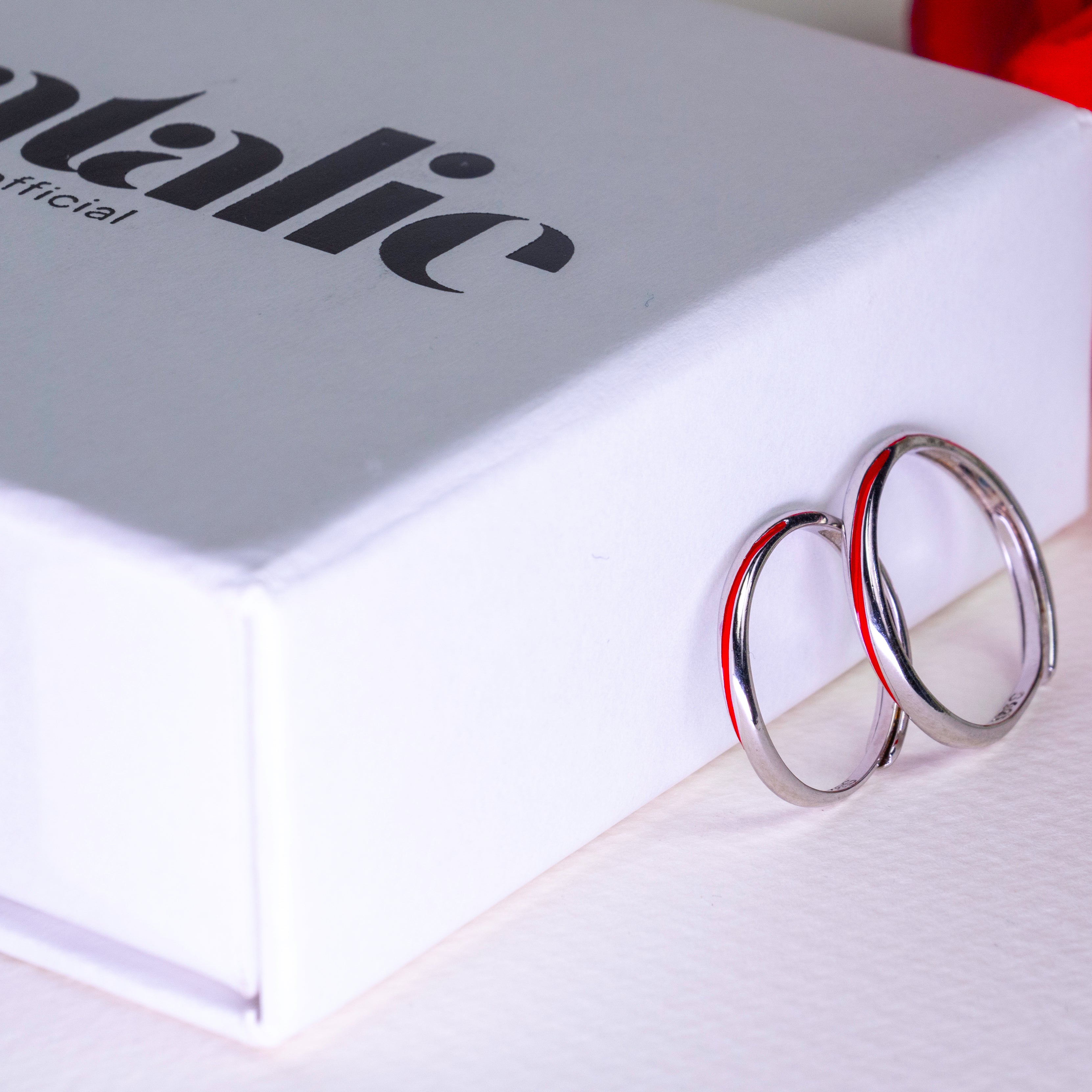 "Red Thread Of Destiny" Ring